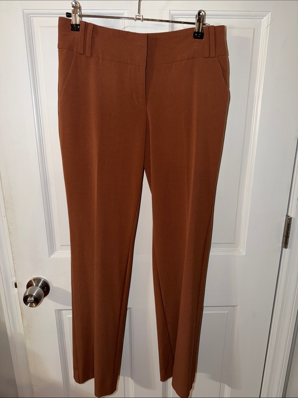 New York & Company Burnt Tan Trousers size 0 Petite